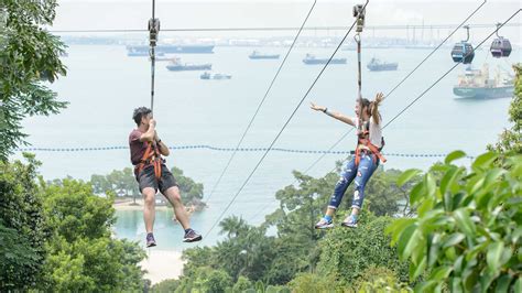 singapore sentosa zipline